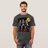 Terreur Halloween vrienden T-shirt (Voorkant volledig)