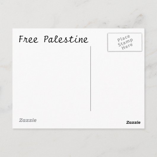 Terreur is ons gemeenschappelijke vijandelijke Bri Briefkaart (Achterkant)