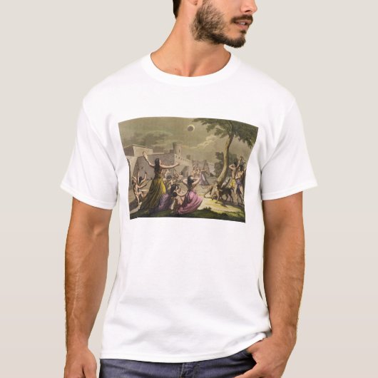 Terreur van de Peruvianen tijdens een eclipse van T-shirt (Voorkant)