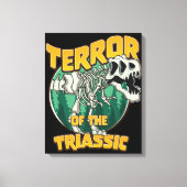 Terreur van het Trias Canvas Afdruk (Voorkant)