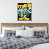 Terreur van het Trias Canvas Afdruk (Insitu (Slaapkamer))