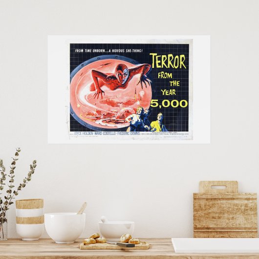Terreur vanaf het jaar 5000 (xl) poster (Keuken)