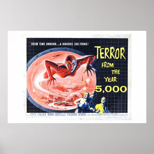 Terreur vanaf het jaar 5000 (xl) poster (Voorkant)
