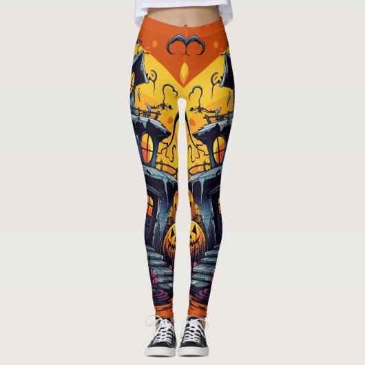 "Terreurtorens" Leggings (Voorkant)