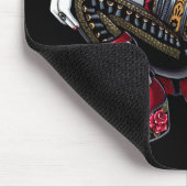 Terri Red Tattoo Fairy Mousepad Muismat (Hoek)