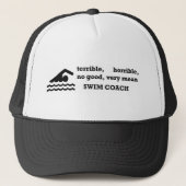 Terrible Swim Coach Trucker Pet (Voorkant)