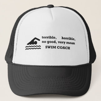Terrible Swim Coach Trucker Pet