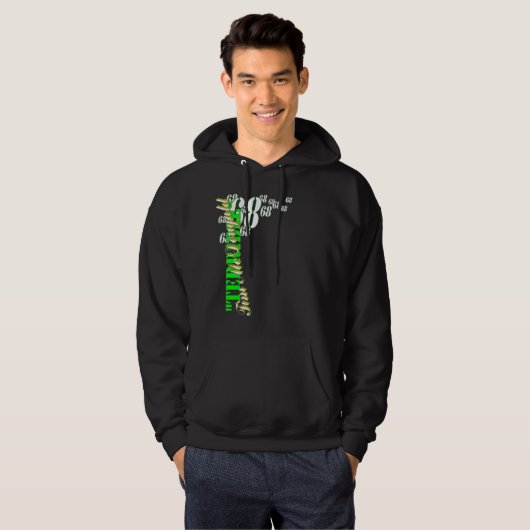 "Terrible Tim" Mannen Hoodie (Voorkant volledig)