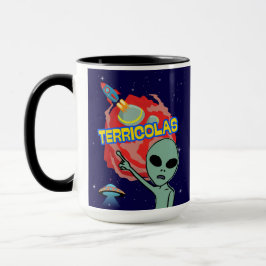 terricolas - buitenaardse angst van mensen mok