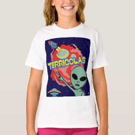 terricolas - buitenaardse angst van mensen t-shirt