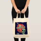 Terricolas - buitenaardse angst voor mensen tote bag (Voorkant (product))