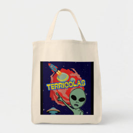 Terricolas - buitenaardse angst voor mensen tote bag