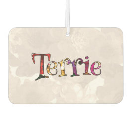 Terrie Kleurrijke Leuke Bloemen Luchtverfrisser