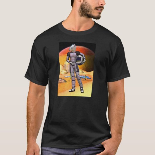 Terrier Astronaut T-shirt (Voorkant)