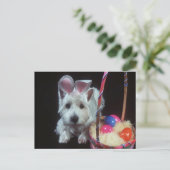 Terrier Bunny - Briefkaart (Staand voorkant)