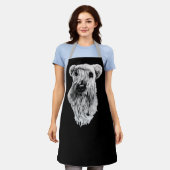 Terrier Dog Art Schorten Wheaten Terrier Schorten (Gedragen)