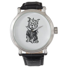 Terrier Dog Horloge