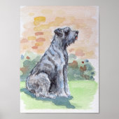 Terrier Dog Poster (Voorkant)