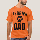 TERRIER HOND DAD T-shirts (Voorkant)