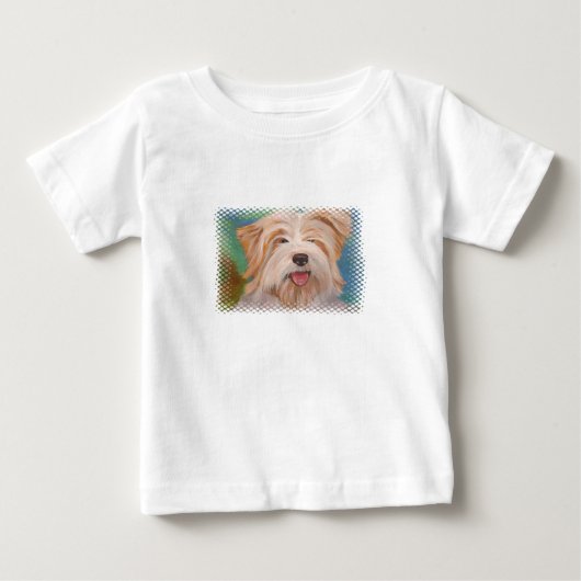 Terrier Portrait Cute Pet Dog Art (Voorkant)