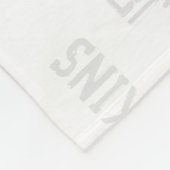 Terrier Pup met de naam van Dog uit Boston Fleece Deken (Hoek)