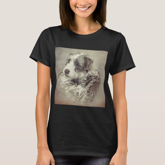 Terrier pup t-shirt (Voorkant)