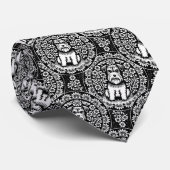 Terrier Puppies Schnauzers Stropdas (Opgerold)