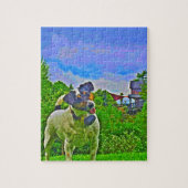 Terrier Puzzle Legpuzzel (Verticaal)