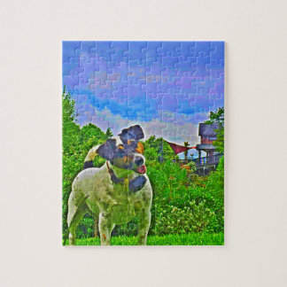 Terrier Puzzle Legpuzzel