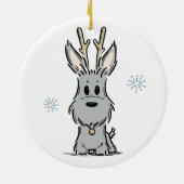 Terrier Reindeer Ornament (Achterkant)