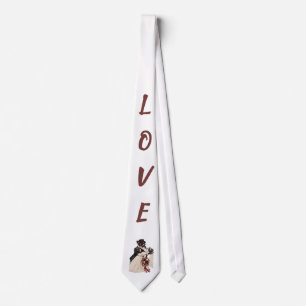 Terrier Trouwkus L-O-V-E Stropdas