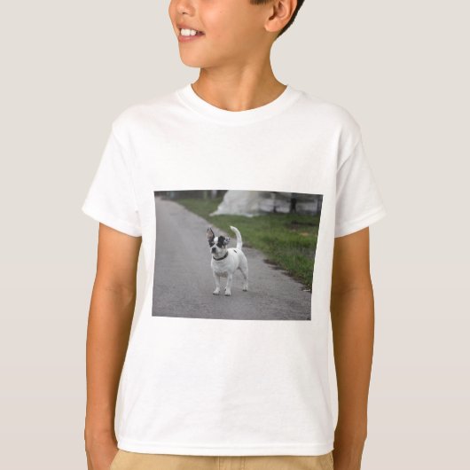 Terriërhond die er Schattig uitziet! T-shirt (Voorkant)