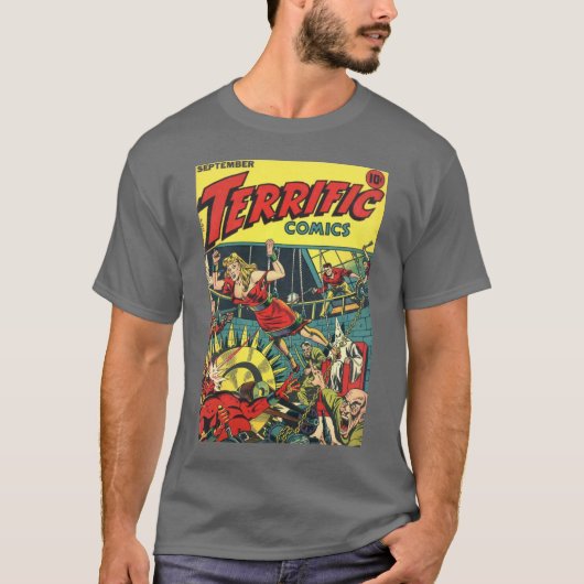 Terrific Comics #5 T-shirt (Voorkant)