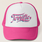 Terrific (roze) trucker pet (Voorkant)
