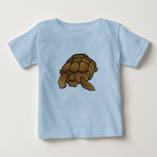 Terrific Tortoise Baby T-shirt (Voorkant)