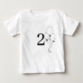 Terrific Two Birthday Shirt (Voorkant)