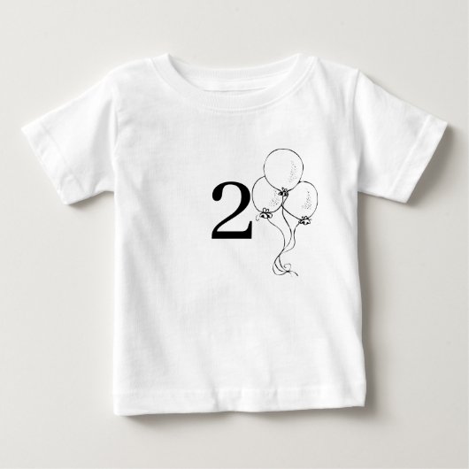 Terrific Two Birthday Shirt (Voorkant)
