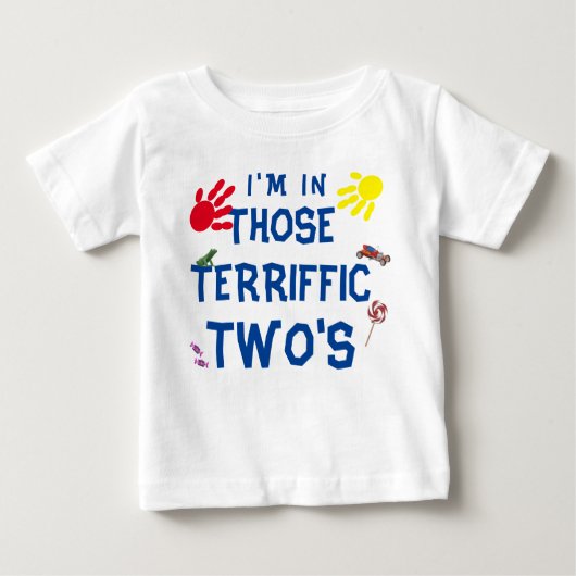 Terrific Two's Toddler T-Shirt (Voorkant)