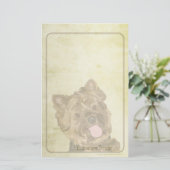 Terrific Yorkies Briefpapier (Staand voorkant)