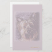 Terrific Yorkies Stationery Briefpapier (Voorkant / Achterkant)