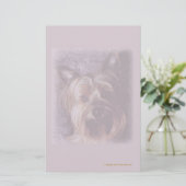 Terrific Yorkies Stationery Briefpapier (Staand voorkant)