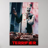 Terrifier Horror Movie Art Poster (Voorkant)