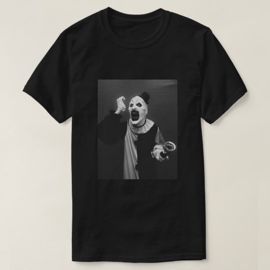 Terrifier maakt kunst van het gekloonde horror-Pos T-shirt (Design voorkant)