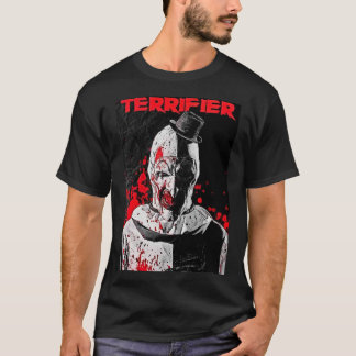 Terrifier movie horror poster art 645 t-shirt