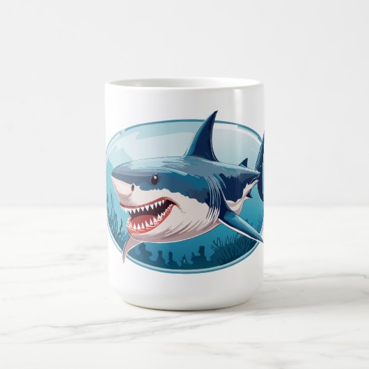 Terrifying Shark Koffiemok (Center)