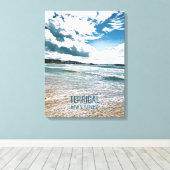 Terrigal Central Coast NSW Australië Canvas Afdruk (Insitu (Houten vloer))