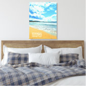 Terrigal Central Coast NSW Australië Canvas Afdruk (Insitu (Slaapkamer))