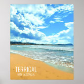 Terrigal Central Coast NSW Australië Poster (Voorkant)