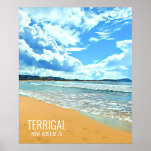 Terrigal Central Coast NSW Australië Poster