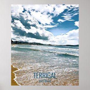 Terrigal Central Coast NSW Australië Poster